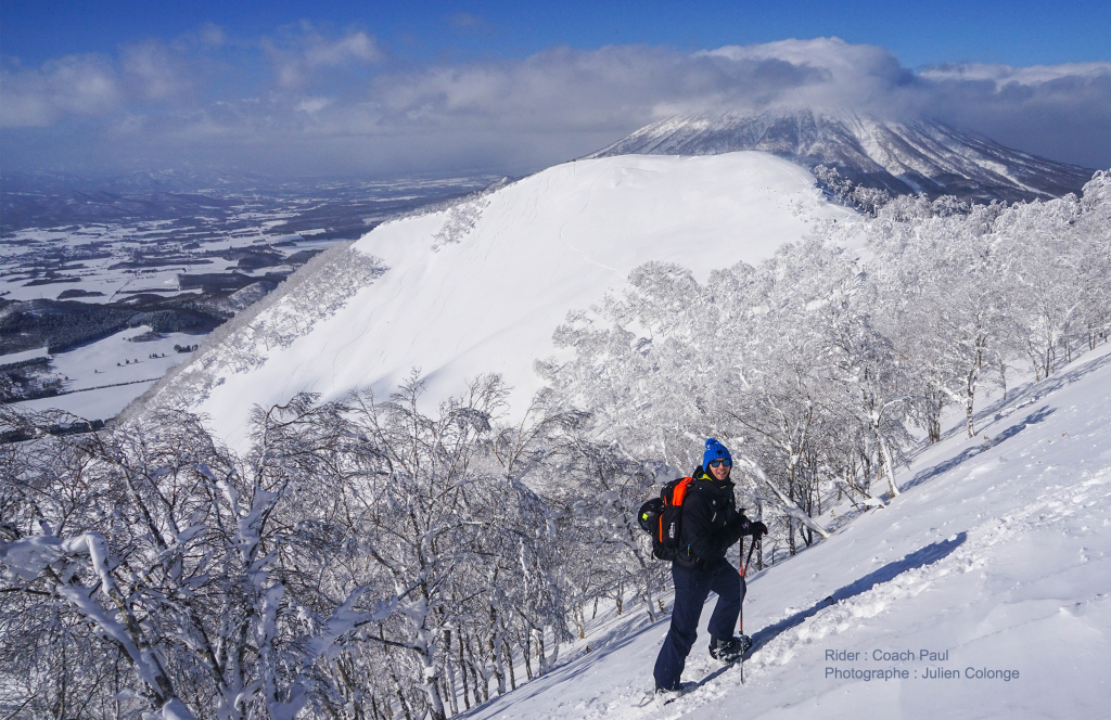 Splitboard Japon, coach paul et julien colonge